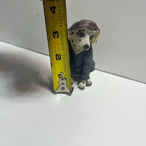 Dogtivity Shepherd Dog Dalmatian Nativity Figurine Resin Christmas Manger Figure - Picture 3 of 16